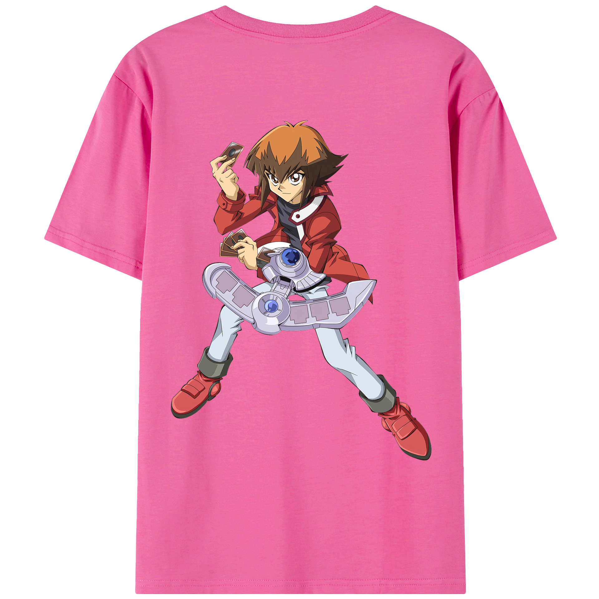 遊☆戯☆王 Yu-Gi-Oh! レディース半袖Tシャツ(バックプリント)